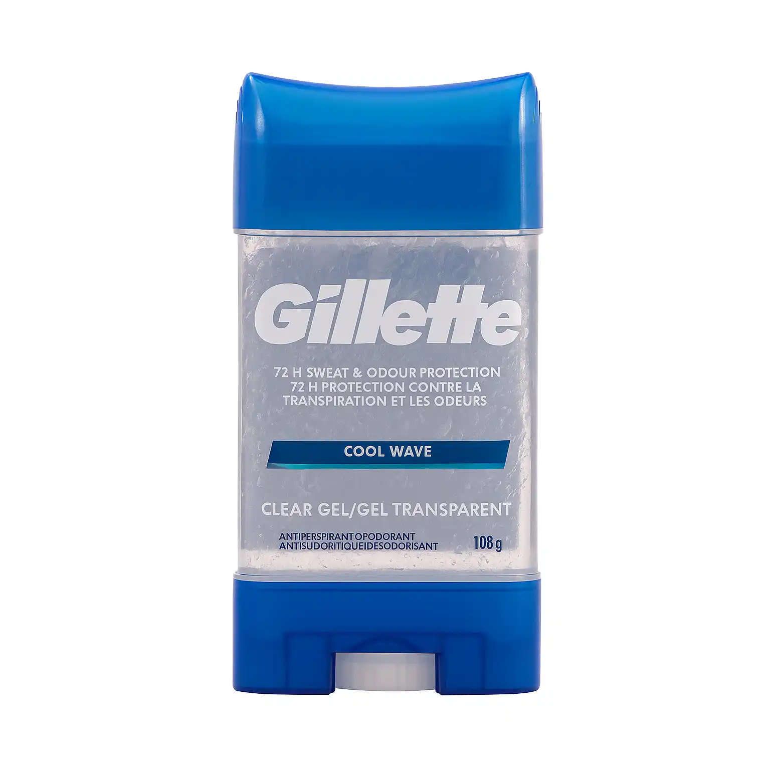 مام ژیلت Gillette مردانه مدل cool wave حجم 108 گرم
