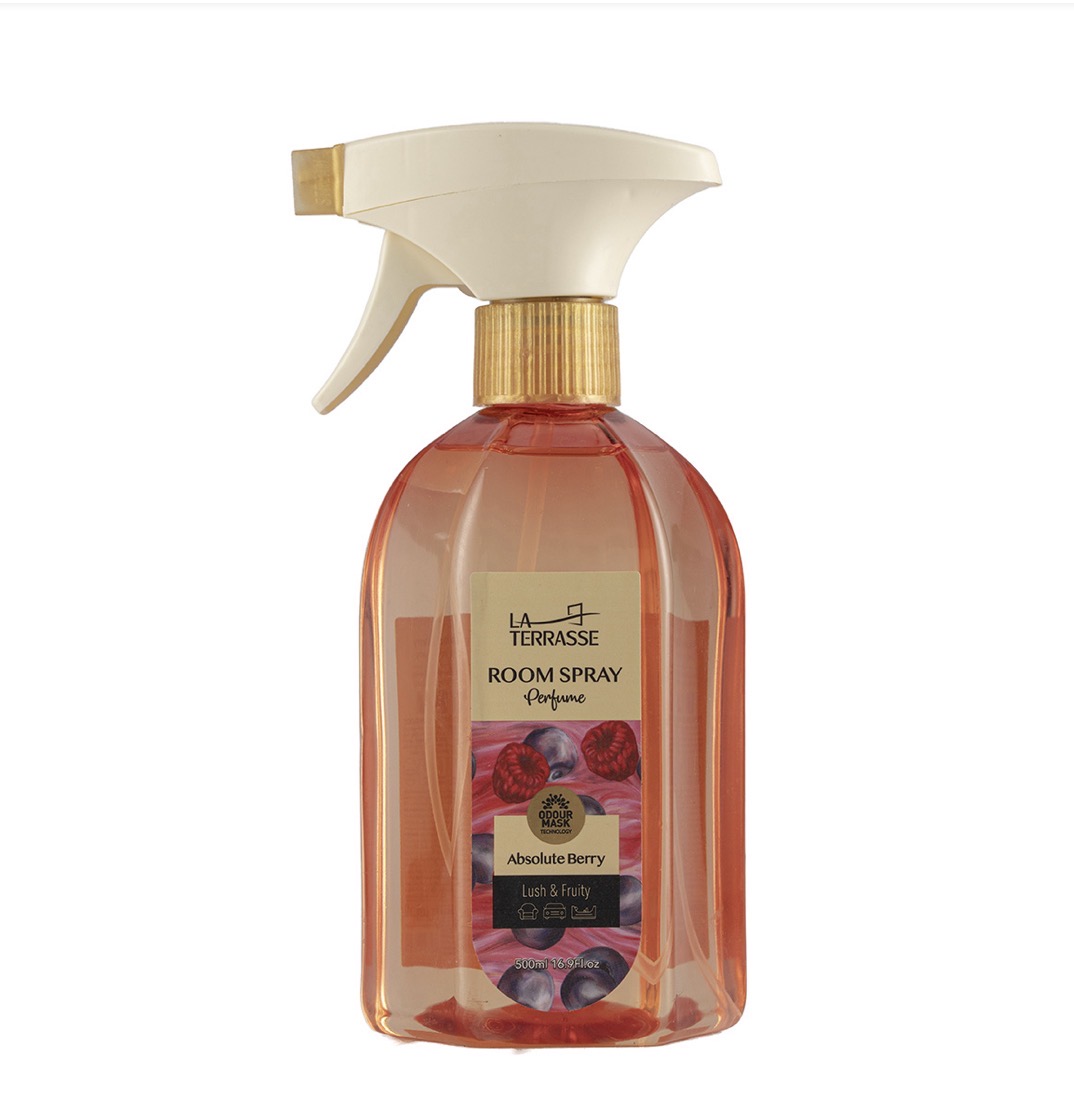 اسپری خوشبو کننده محیط و هوا لاتراس مدل Absolute Berry حجم 500 میلی لیتر