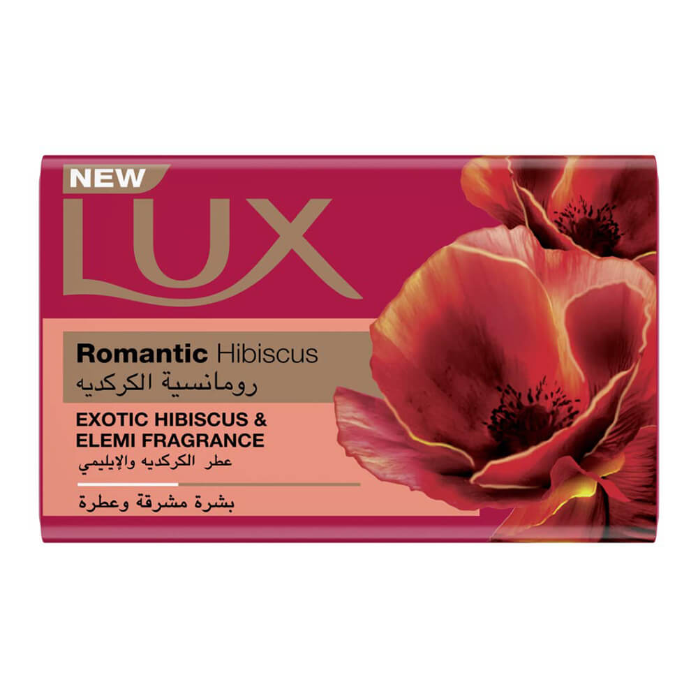 صابون لوکس LUX با رایحه hibiscus وزن 170 گرم