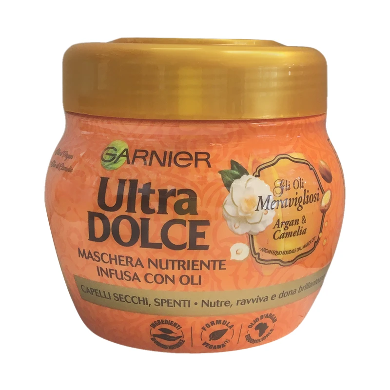 ماسک مو گارنیر مدل آرگان و کاملیا Meravigliosi حجم 300 میلی لیتر