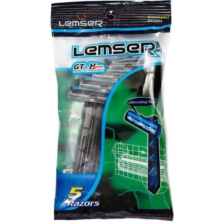 خودتراش لمسر دو لبه مدل GT-H بسته ۵ عددی