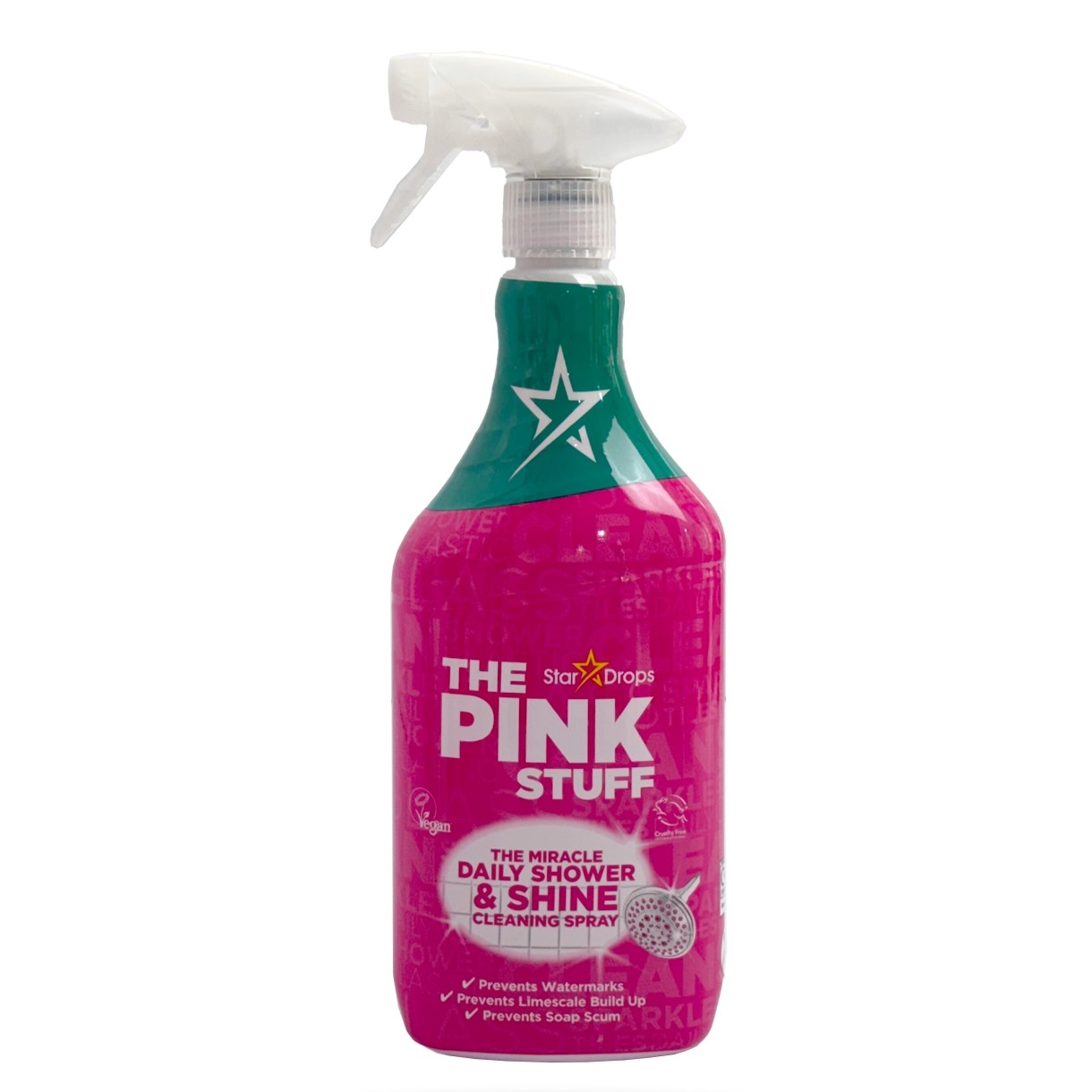 اسپری رسوب زدای حمام پینک استاف مدل Daily Shower & Shine حجم 850 میل