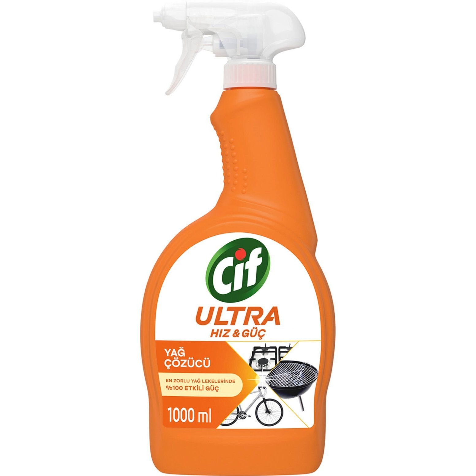 اسپری پاک کننده چربی سطوح سیف Ultra Hiz & Guc حجم 1000 میل | چربی‌زدای قوی آشپزخانه