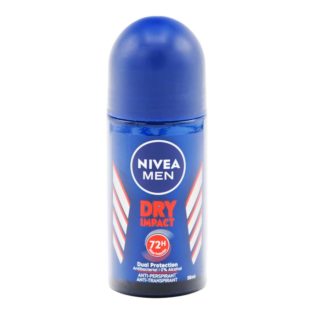 مام رول مردانه ضد تعریق نیوآ مدل Dry Impact حجم 50 میلی لیتر