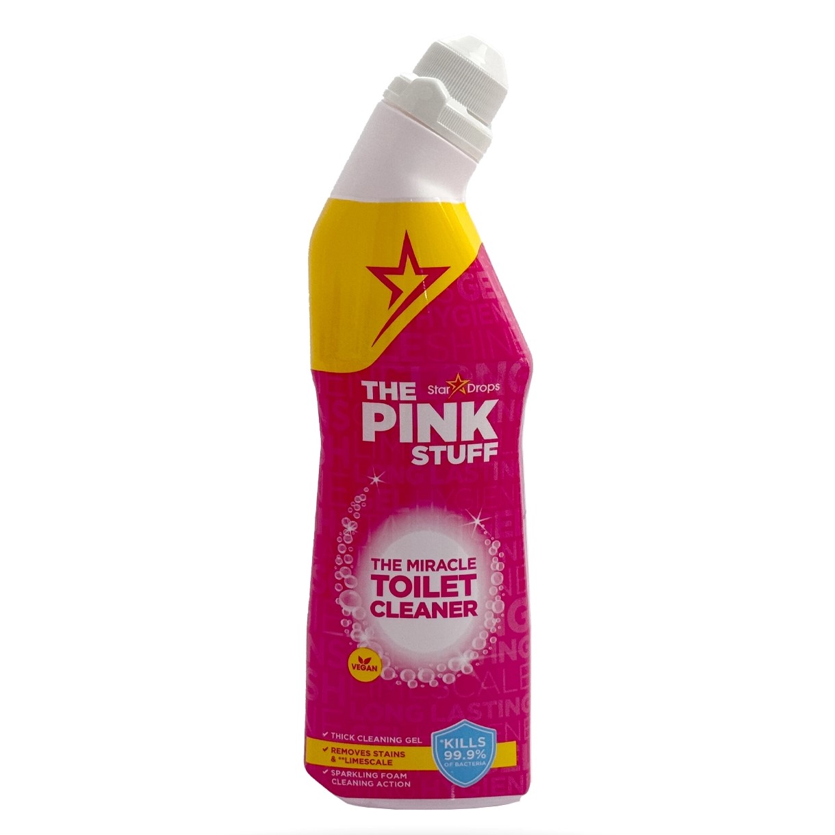 ژل پاک کننده سرویس بهداشتی پینک استاف مدل The Miracle Toilet Cleaner حجم 750 میل