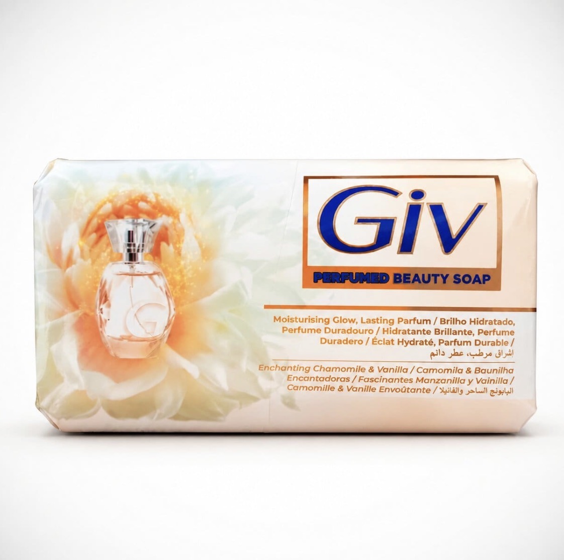 صابون جیو سفید مدل Enchanting Chamomile & Vanilla